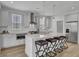 Well-equipped kitchen featuring a large island with seating and stainless steel appliances at 110 True Blue Lp, Summerville, SC 29486