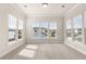 Open-concept living area with large windows offering neighborhood views at 113 Jackson Pond Ct, Summerville, SC 29486