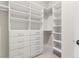 Custom walk-in closet featuring shelving and drawers for optimal organization at 113 Jackson Pond Ct, Summerville, SC 29486