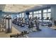 Well-equipped gym with treadmills, ellipticals, weight machines, and a full set of free weights at 114 Magnolia House Dr, Summerville, SC 29486
