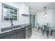 Kitchen featuring stainless steel appliances, granite countertops, and sliding glass doors at 125 Macy Cir, Goose Creek, SC 29445