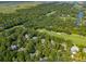 Beautiful aerial view of a golf course community, featuring lush greenery and picturesque waterways at 132 Turnberry Dr, Johns Island, SC 29455