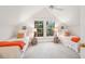Bright bedroom featuring two twin beds, a window, and a ceiling fan at 132 Turnberry Dr, Johns Island, SC 29455