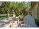 Spacious deck with lounge seating and a view of the pool, ideal for outdoor entertaining and relaxation at 132 Turnberry Dr, Johns Island, SC 29455