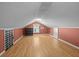 Bonus room offers ample space with hardwood floors, closet, and natural light at 133 Bramwell Dr, Summerville, SC 29485