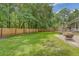 Large, fenced backyard with ample space for recreation and outdoor activities at 138 Wainwright Manor, Summerville, SC 29485