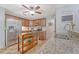Well-equipped kitchen with stainless steel appliances, granite countertops and eat-in island at 138 Wainwright Manor, Summerville, SC 29485