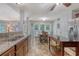 Bright kitchen with stainless appliances, eat-in island and breakfast nook with lots of light at 138 Wainwright Manor, Summerville, SC 29485