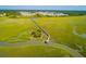 Breathtaking aerial view of the community featuring a marsh boardwalk leading to a private island at 1536 Keshi Pearl Dr, Mount Pleasant, SC 29466