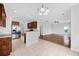 Modern kitchen with stainless steel appliances, tile flooring, and ample cabinet space at 170 Highwoods Plantation Ave, Summerville, SC 29485