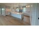 Bright, modern kitchen with custom cabinets, stylish countertops, and stainless steel appliances at 1727 Atlantic Ave, Sullivans Island, SC 29482