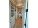 Spacious walk-in closet with custom shelving and ample storage space at 1727 Atlantic Ave, Sullivans Island, SC 29482