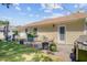 View of a home's backyard with patio area, grill, and gardening area at 2076 Presidio Dr, Mount Pleasant, SC 29466