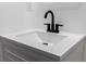Close-up of a bathroom sink and faucet in a modern, renovated bathroom at 3385 Wayland Dr, Ladson, SC 29456