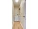 Laundry room with wood look tile and washer and dryer at 3627 Marginal Rd, Mount Pleasant, SC 29466