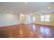 Bright living room featuring hardwood floors, recessed lighting, and neutral wall color at 3627 Marginal Rd, Mount Pleasant, SC 29466