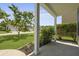 A picturesque view of the front yard and landscaping at 4949 Serene Ln, Hollywood, SC 29449