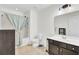 Bathroom with tile floors, a shower and tub combo, and a vanity sink at 613 Ravens Wood Rd, Summerville, SC 29486