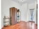 Kitchen featuring a wooden cabinet, shelving unit, and doorway to the backyard at 613 Ravens Wood Rd, Summerville, SC 29486