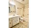 A clean bathroom with a vanity, toilet, and shower/tub combination at 109 Garbon Dr, Summerville, SC 29485