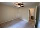 Bedroom with carpet, ceiling fan, and connecting bathroom at 109 Garbon Dr, Summerville, SC 29485