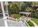 Backyard featuring a pergola and a firepit area with chairs at 2911 Old Tavern Ct, Mount Pleasant, SC 29466