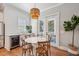 Kitchen area with small bar sink and drink fridge near a round table at 2911 Old Tavern Ct, Mount Pleasant, SC 29466