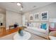 Inviting living room with sofa, stylish decor, and large windows offering an abundance of natural light at 2911 Old Tavern Ct, Mount Pleasant, SC 29466