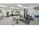 Spacious gym equipped with cardio machines, weight training equipment, and exercise accessories at 415 Parkdale Drive # E-8, Charleston, SC 29414