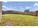 Fenced backyard with grass at 545 Wayton Cir, Moncks Corner, SC 29461