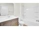 Bathroom with updated fixtures and flooring at 545 Wayton Cir, Moncks Corner, SC 29461