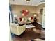 Comfortable living room with stylish decor, hardwood floors, and ample natural light at 620 Saint Ives Ln, Goose Creek, SC 29445
