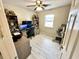 Office with laminate floors, and a large window for natural light at 8496 Roanoke Dr, North Charleston, SC 29406