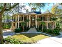 Grand home with impressive columns and landscaping at 633 Barbados Dr, Charleston, SC 29492