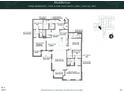 Three-bedroom, two-and-a-half-bath floor plan; 2244 sq ft at 609 King St # 331, Charleston, SC 29403
