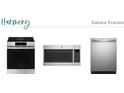 Stainless steel GE kitchen appliances, including gas range, microwave, and dishwasher at 962 Dusk Dr, Summerville, SC 29486