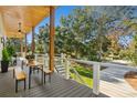 Spacious deck overlooks grassy yard and offers ample seating at 1782 Old Military Rd Rd, Charleston, SC 29412