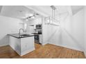 Modern kitchen with stainless steel appliances and breakfast bar at 265 Alexandra Dr # 10, Mount Pleasant, SC 29464