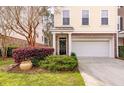 Townhome exterior showcasing landscaping and front entrance at 248 Fair Sailing Rd # 38, Mount Pleasant, SC 29466
