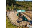 Community playground with a shaded play structure and wood-chip surface at 189 W Bradford Pointe Dr, Summerville, SC 29486