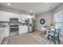 Modern kitchen with stainless steel appliances and breakfast nook at 310 Bloomington Way, Summerville, SC 29486