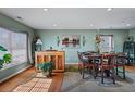Formal dining room featuring hardwood floors and a large table at 130 Decatur Dr, Summerville, SC 29486