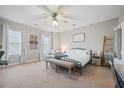 Bright and airy main bedroom with a comfortable sitting area at 152 Callibluff Dr, Summerville, SC 29486
