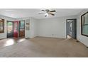 Spacious living room with neutral walls and carpeting at 1088 Quiet Rd, Mount Pleasant, SC 29464