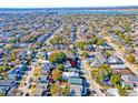 Aerial view showcasing the home's location in a charming neighborhood at 33 Cypress St, Charleston, SC 29403