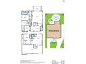 Two-story home floor plan showing 4 bedrooms, 3 baths, and a pool at 1201 Roma Rd, Hanahan, SC 29410