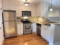Modern kitchen with stainless steel appliances and granite countertops at 1378 Cassidy Ct # B, Mount Pleasant, SC 29464