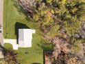 High-angle view of a house and its surrounding landscape at 1421 Brownswood Rd, Johns Island, SC 29455