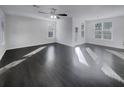 Bright living room featuring hardwood floors and lots of natural light at 217 Forsythia Ave, Summerville, SC 29483