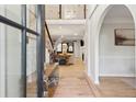 Bright and airy entryway with a view into the spacious living area at 6800 Back Bay Dr, Isle of Palms, SC 29451